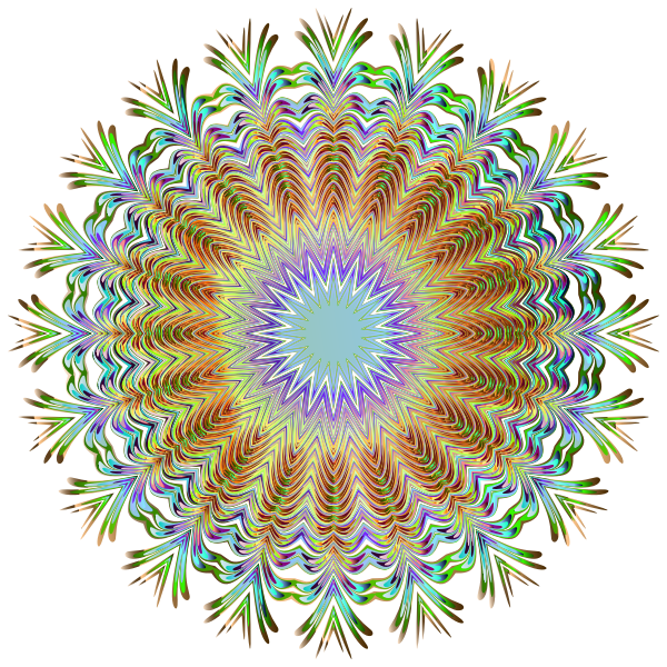Chromatic Symmetric Mandala 3 No Background