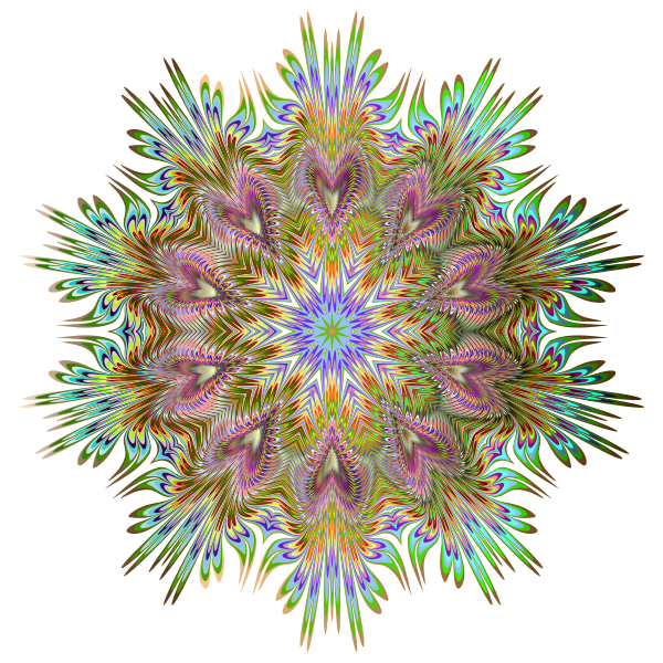 Chromatic Symmetric Mandala 4 No Background
