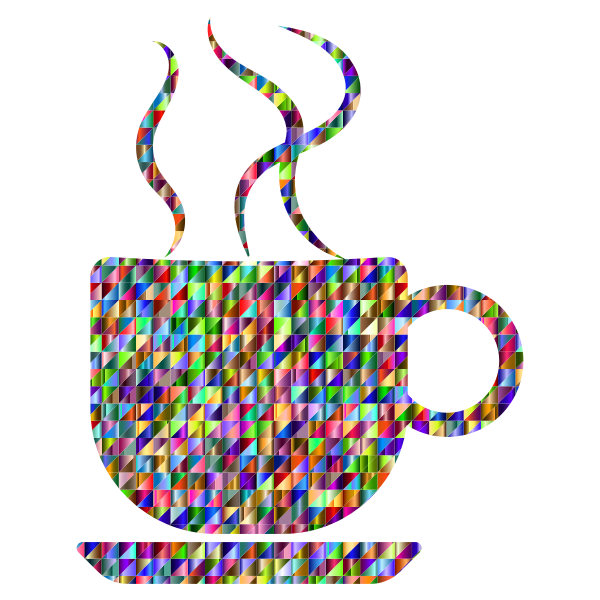Chromatic Triangular Coffee Cup