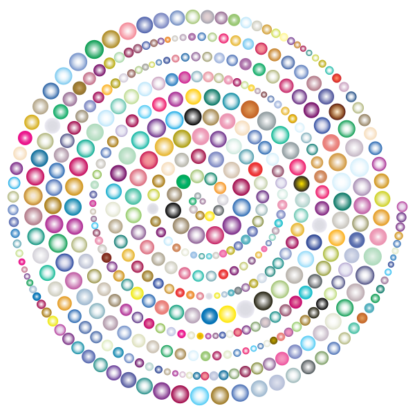 Circles Spiral Prismatic 2