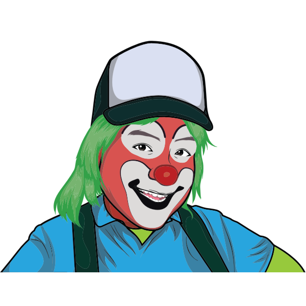 Clown illustration image