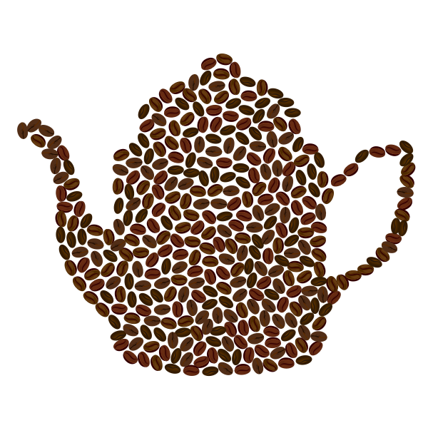 Download Coffee Pot Coffee Beans Free Svg