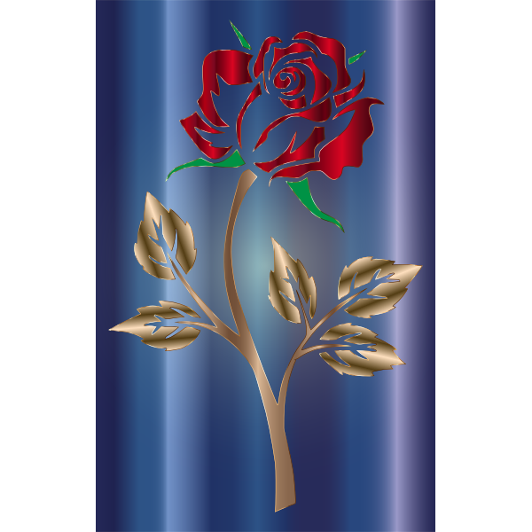 Colored Rose 5