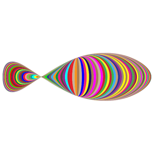 Colorful Abstract Fish