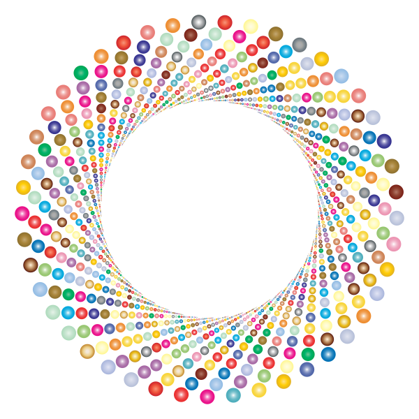 Colorful Circles Shutter Vortex 3