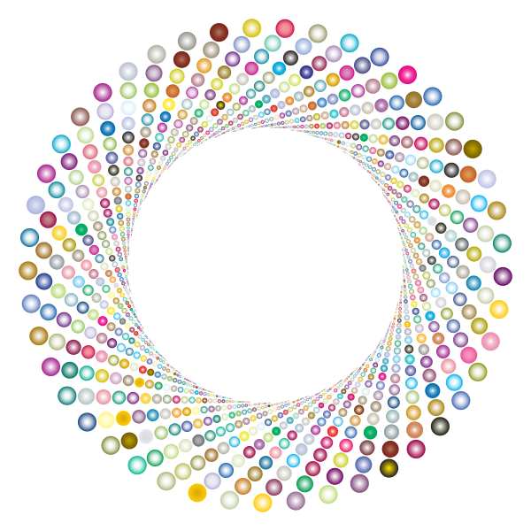Colorful Circles Shutter Vortex 4