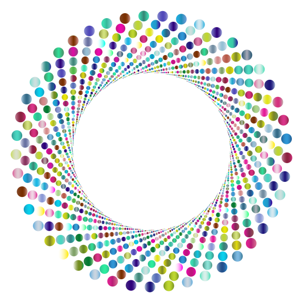 Colorful Circles Shutter Vortex 6