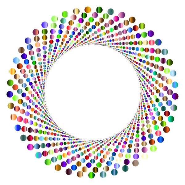 Colorful Circles Shutter Vortex 7