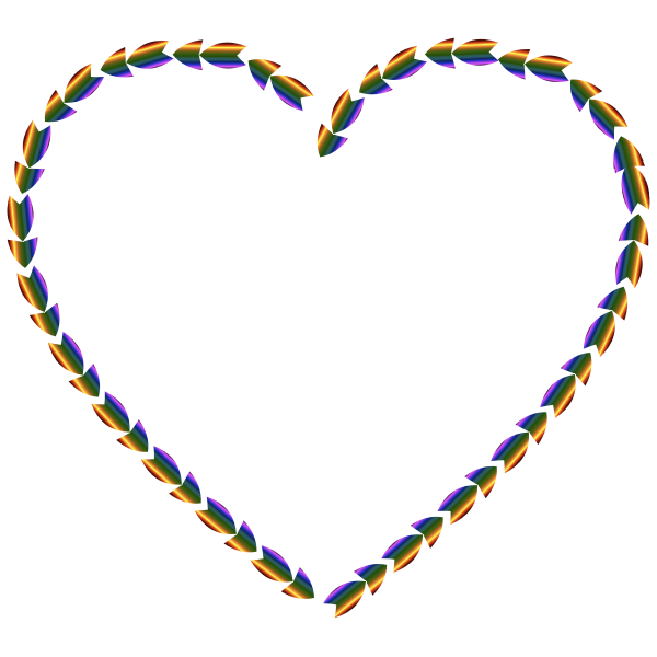 Colorful Direction Heart