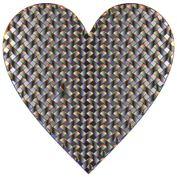 Colorful Heart Lattice Weave 11