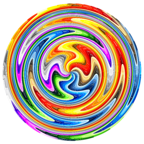 Colorful Paint Swirls