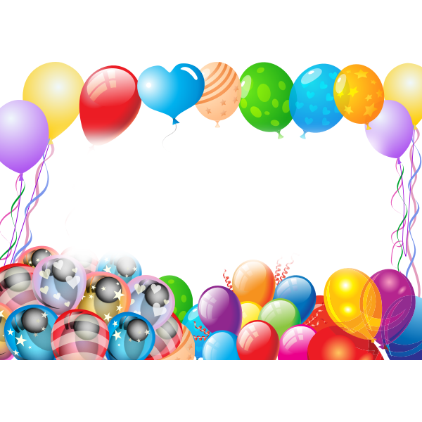 Birthday balloons | Free SVG