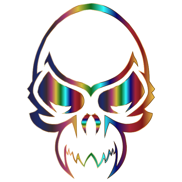 Colorful Skull 3