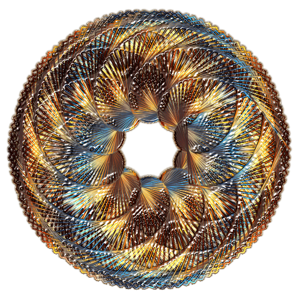 Colorful Spirograph Final Variation 1