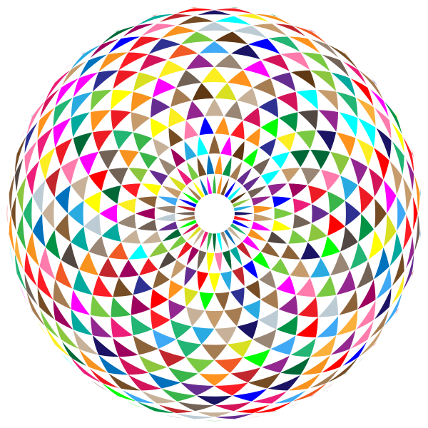 Colorful Toroid Mandala