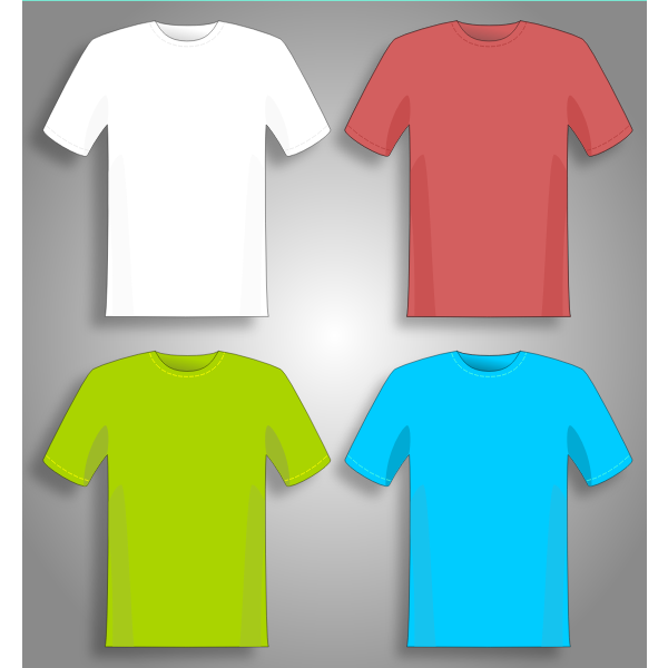 Colorful T-shirts | Free SVG