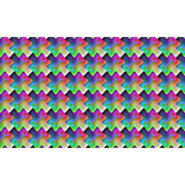 Colorful Background With Prismatic Pattern