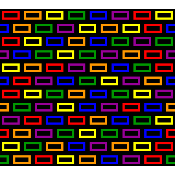 ColourfulBricksPattern
