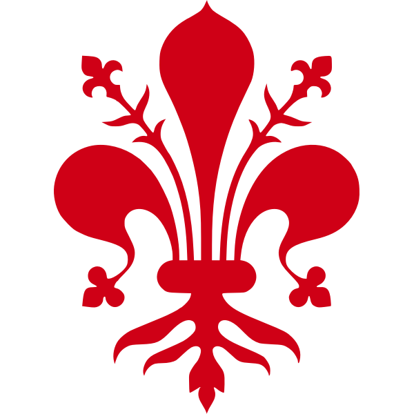 Vector coat of arms of Florence City