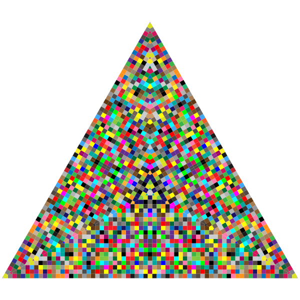 Confetti Triangle