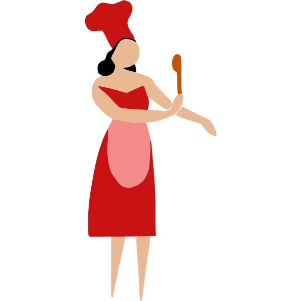 Cooking lady