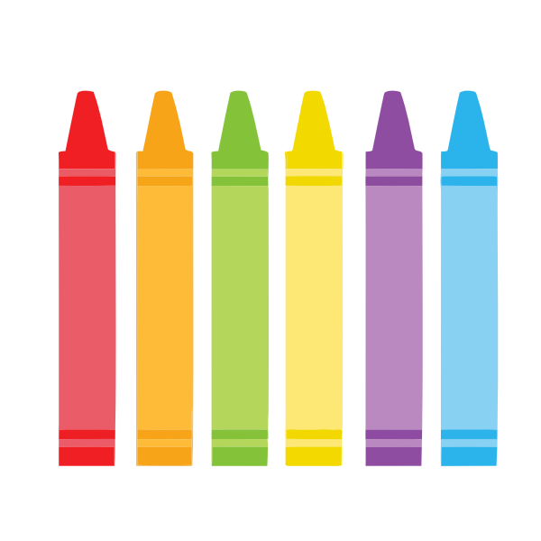 Different crayons