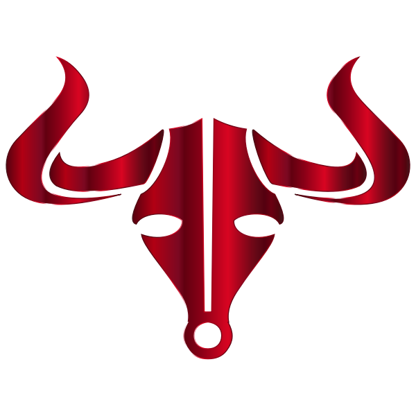Crimson Bull Icon No Background