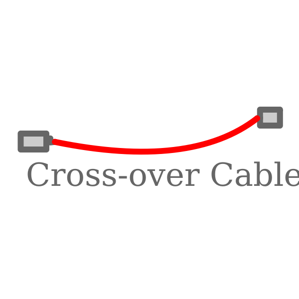 Cross over Cable Labelled