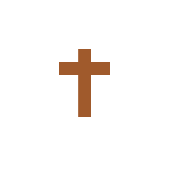 Crucifix vector image