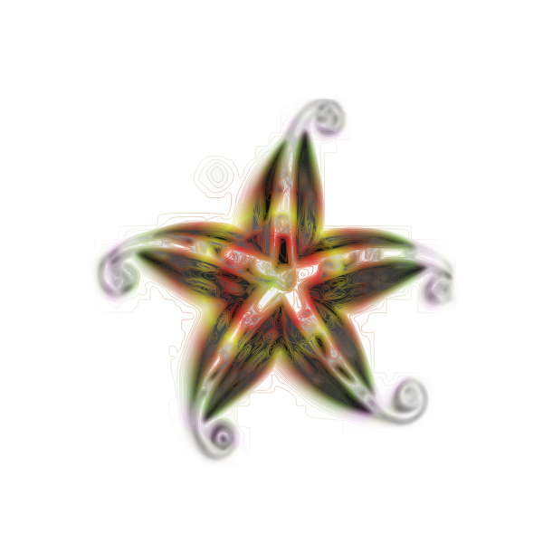 Sea star ornament