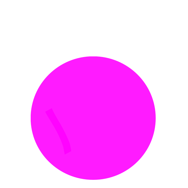 Pink circle graphic effect