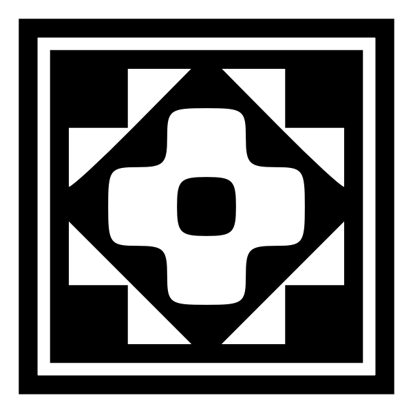 Decorative square symbol
