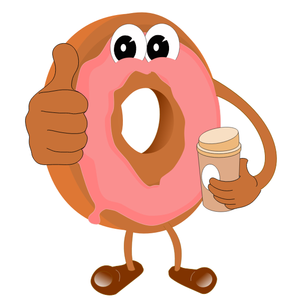 Download Coffee and Donut. Yeah! : Animation | Free SVG