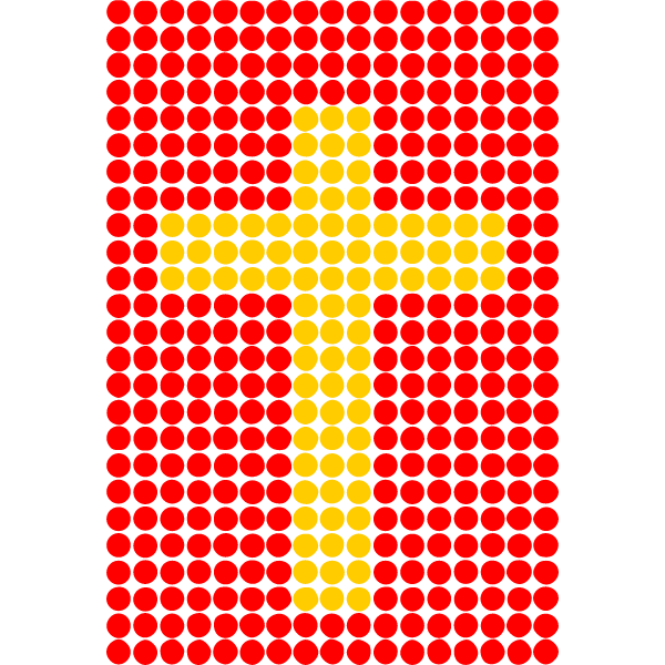 Dotted cross 1