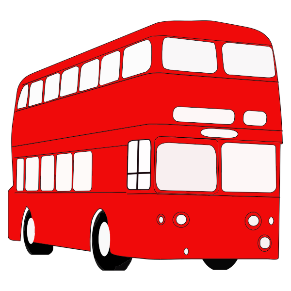 Red double decker