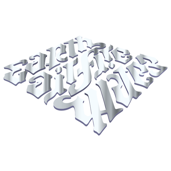 Earth Air Fire Water Ambigram 3 No Background