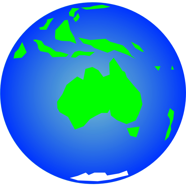 Globe vector clip art