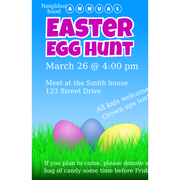 Easter Egg Hunt Generic