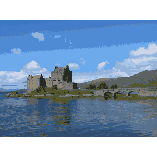 Eilean Donan Castle in Highlands