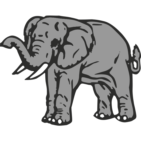 Elephant vector illustration | Free SVG
