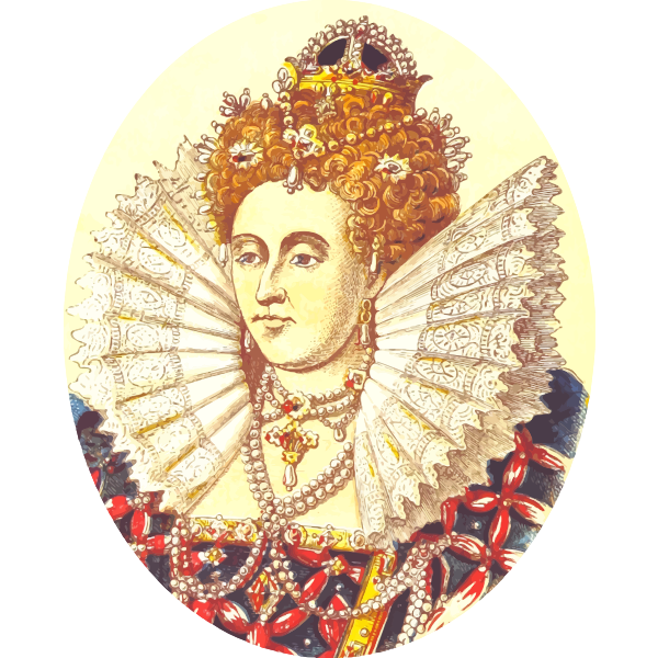 Queen Elizabeth I vector image