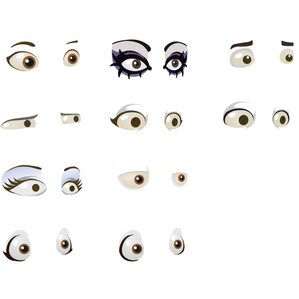 Eyes Cartoon Graphics