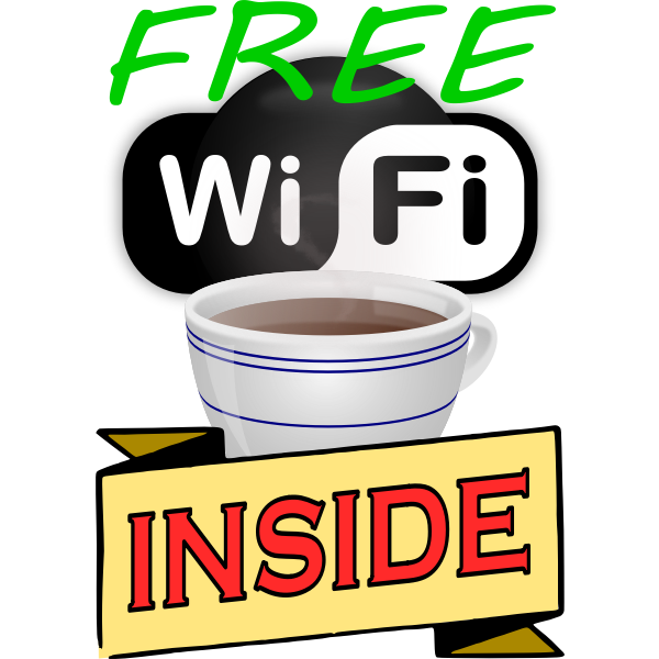 Free Wi-Fi sticker