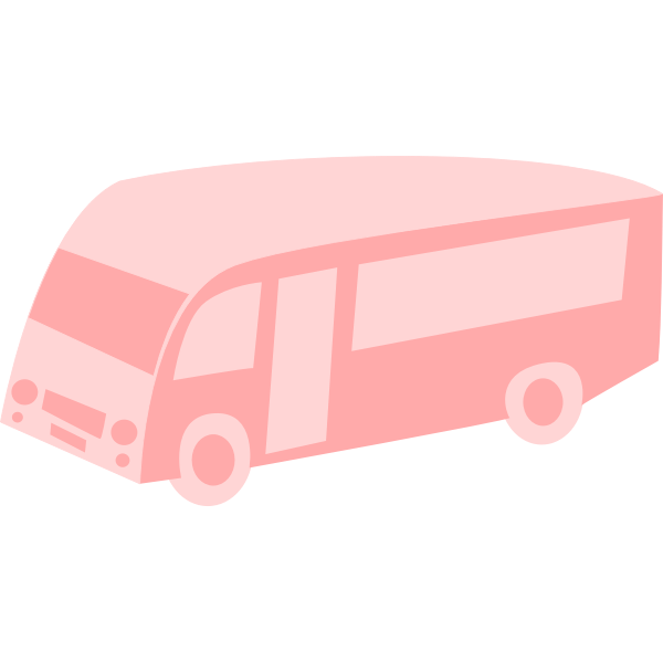 Bus cartoon graphics