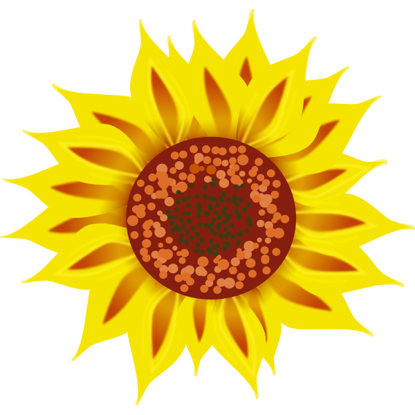 Free Free 330 Sunflower Svg Simple SVG PNG EPS DXF File