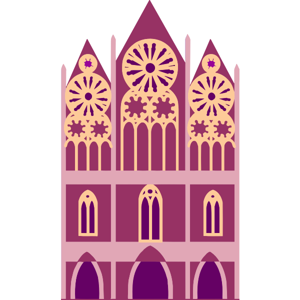 Pinkish castle