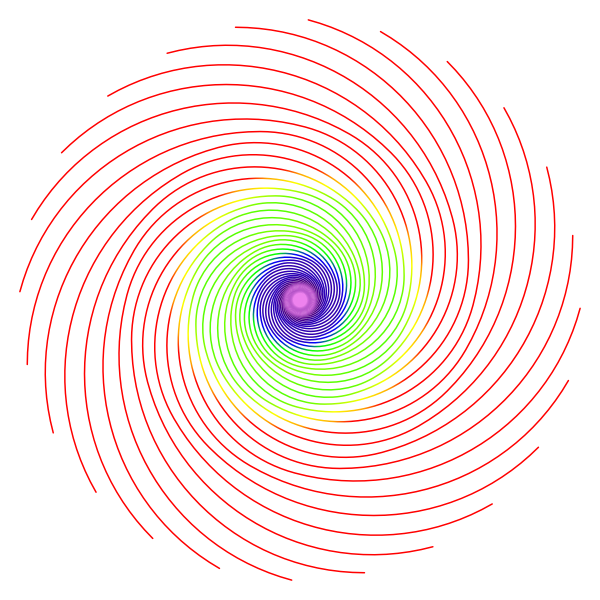 Fibonacci Spiral 2