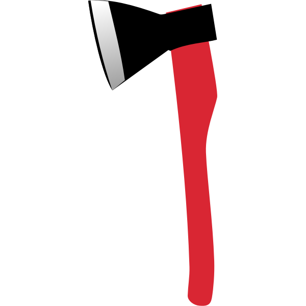 Vector graphics of fire axe
