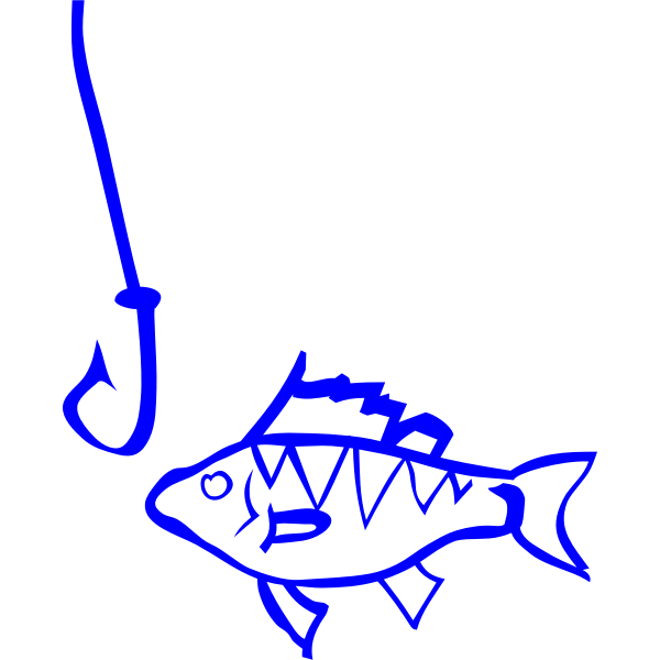 Graffiti Fish and hook