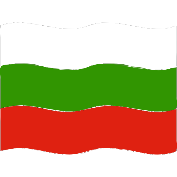 Flag of Bulgaria wave 2016081727 | Free SVG